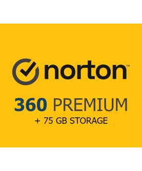Norton 360 Premium 2024 3 Jahre / 10 Geräte + 75 GB Cloud Storage Key EUROPE